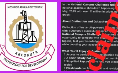 DISCLAIMER!!!MAPOLY DISSOCIATES SELF FROM PARTNERSHIP WITH COMDICT-NTI, WARNS STUDENTS AGAINST HONOURING UNAPPROVED INVITATIONS