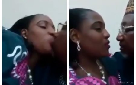Viral Leaked Video of Senator Sahabi Yau Romancing Woman Debunked, It's False, Old Video