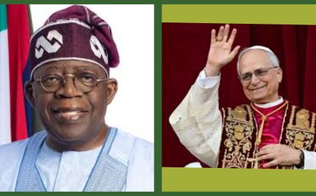 Tinubu to Depart Abuja For Rome Saturday to Attend Inauguration of Pope Leo XIV on Sunday