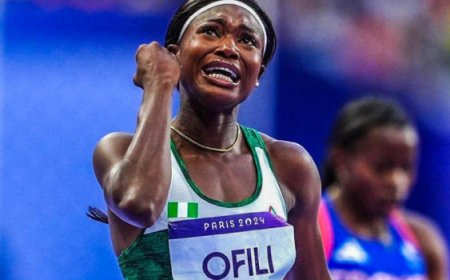 Nigeria Shines As Favour Ofili Sets New Women’s 150m World Record in Atlanta