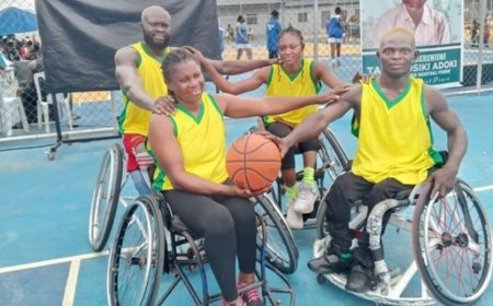 Team Ogun Wins Gold in Wheelchair Basketball Final at Gateway Games 2024