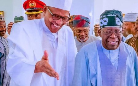 TWO-YEARS IN OFFICE: Buhari Commends, Advise Tinubu Tells Nigerians to Remain Optimistic, Support Reforms