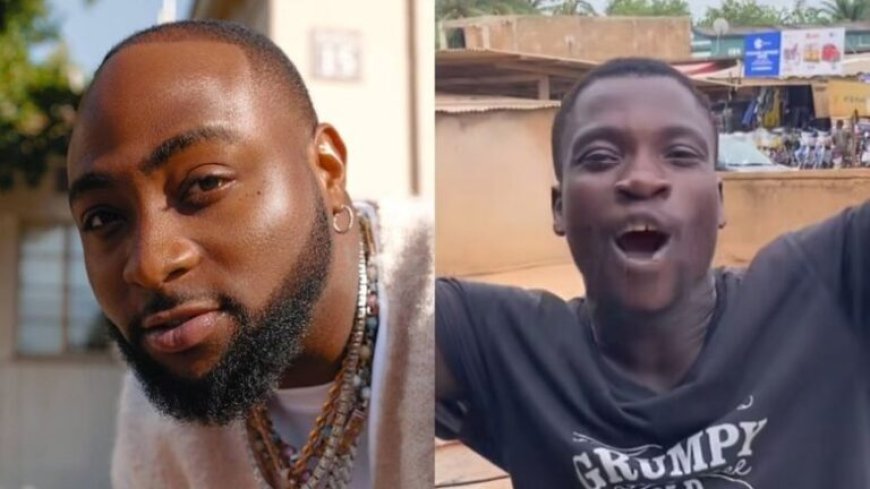Netizens React As Davido Gifts Viral Ghanaian TikToker $5,000 For ‘Jumping’ On His Hit Song ‘With You’