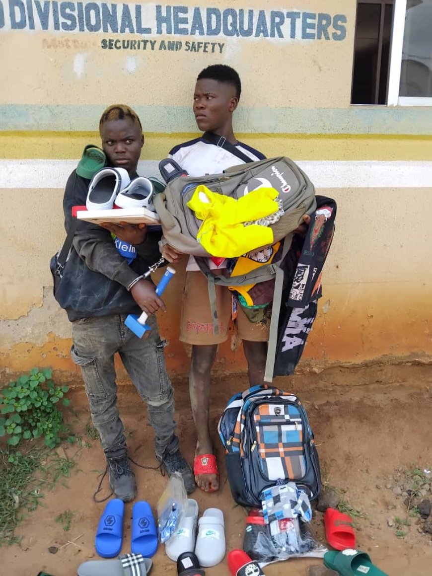 So-Safe Corps Nabs Suspected Burglars with Stolen Items in Idiroko