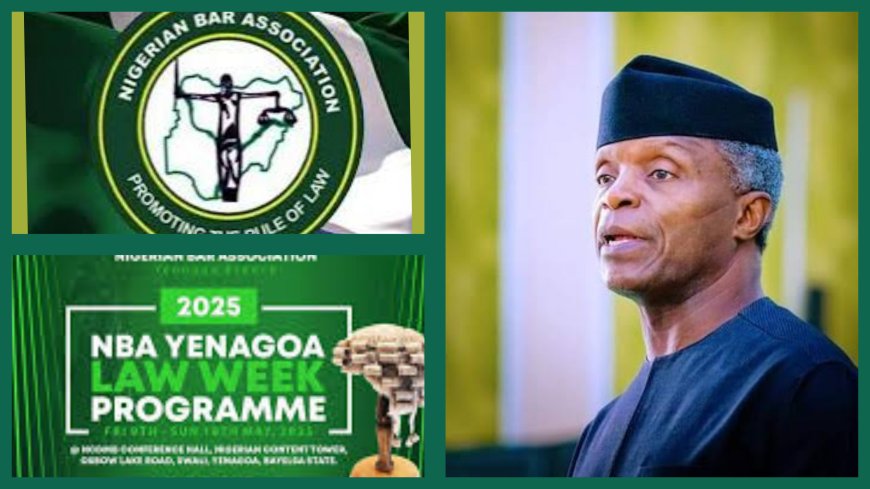Osinbajo Drops Bombshell, Says "Nigeria's Legal System is on the Brink of Collapse," Calls for Revamp of Legal Education System