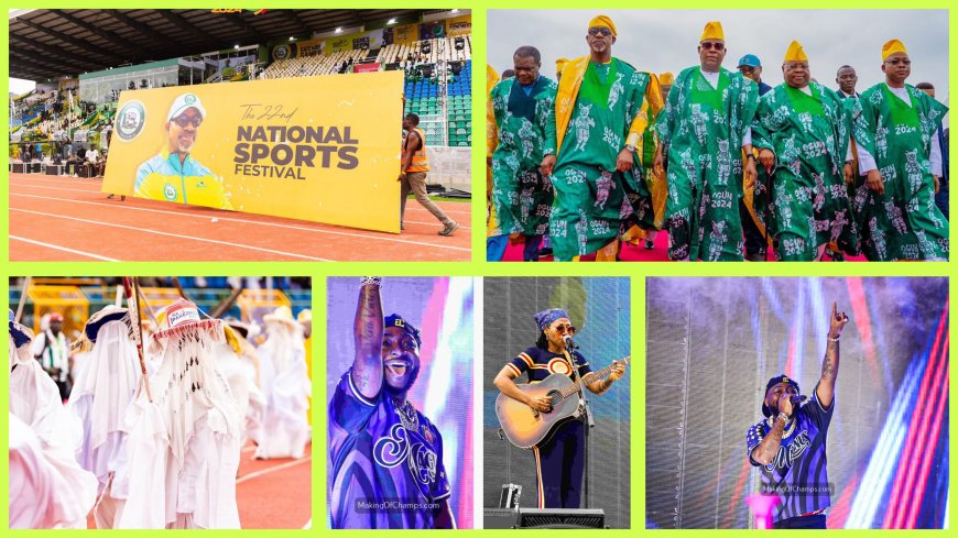 Asa,Davido,World Champions, Presidency, Obasanjo,Osoba, Others Converge on Abeokuta As Dapo Abiodun Stole Hearts With Colourful NSF Grand Opening Ceremony