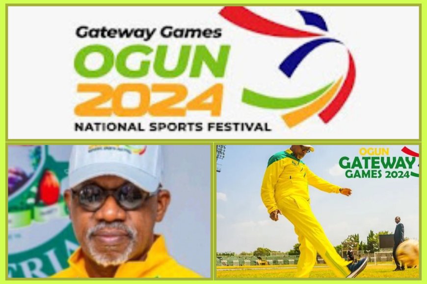 Dapo Turns Dancing Governor As Team Ogun Wallops Team Kwara 4 - 1, Clinches Gold Medal in Final Football Match