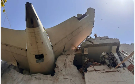 242 Passengers, Others Feared Dead As India Plane Crashes into Residential Building