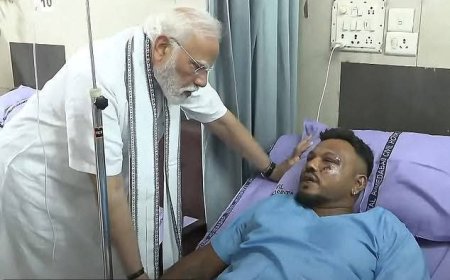 'At first, I Thought I was Dead. I Managed to Unbuckle Myself, Used My Leg to Push Through and crawled out', India Plane Crash Survivor Speaks