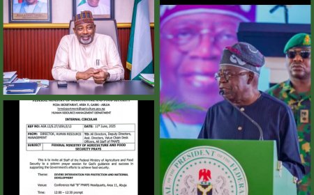 FG Suspends Planned Prayers, Fasting Sessions for Ending Food Insecurity, Hunger in Nigeria