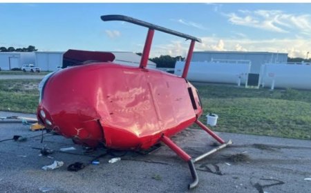 India Suffers Another Air Mishap As Helicopter With Six People Onboard Crashes
