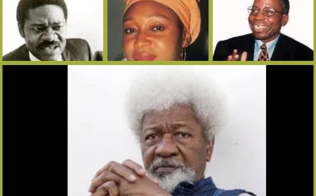 'Probe Deaths Of Dele Giwa, Bola Ige, Kudirat Abiola, Others', Soyinka Urges President Tinubu