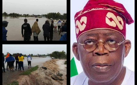 Benue Massacre: Flood Blocks Makurdi–Abuja Road Hours Before Tinubu’s visit