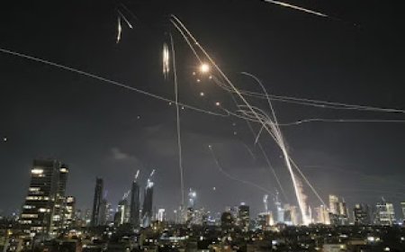 Israel-Iran War: Israeli Air Force Intercepts Iranian Missiles Amid Escalating Conflict