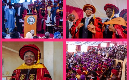 Video Report: Dapo Abiodun Explains Why He Restored Mapoly Abeokuta, Pledges N2.5 Million Endowment to Best Graduating Students, Huge Infrastructural Development at 15th Combine Convocation