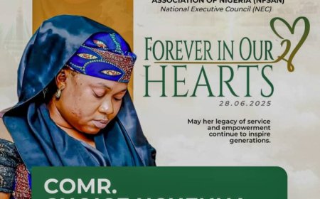 Breaking News: NAFSAN Announces Death of Female Students National President, Comrade Enebeli Choice
