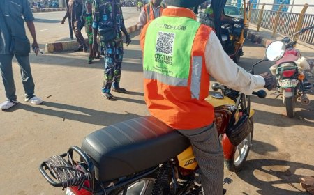 Oyo Government Bans Okada Riders Without QR Code Jackets