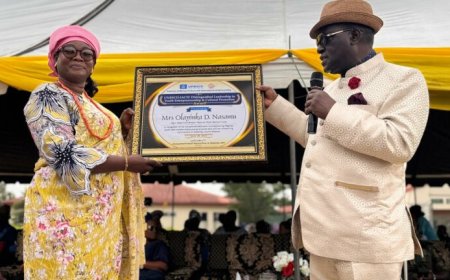 Ogun NYSC Director Honoured with UNESCO Award for Youth Entrepreneurship Development 