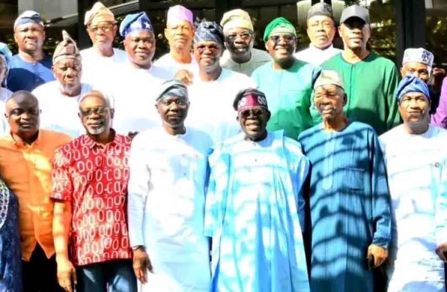 After Open Snub, Tinubu Finally Meets Lagos Governor Sanwo-Olu, Others, Says "It’s Over Now"