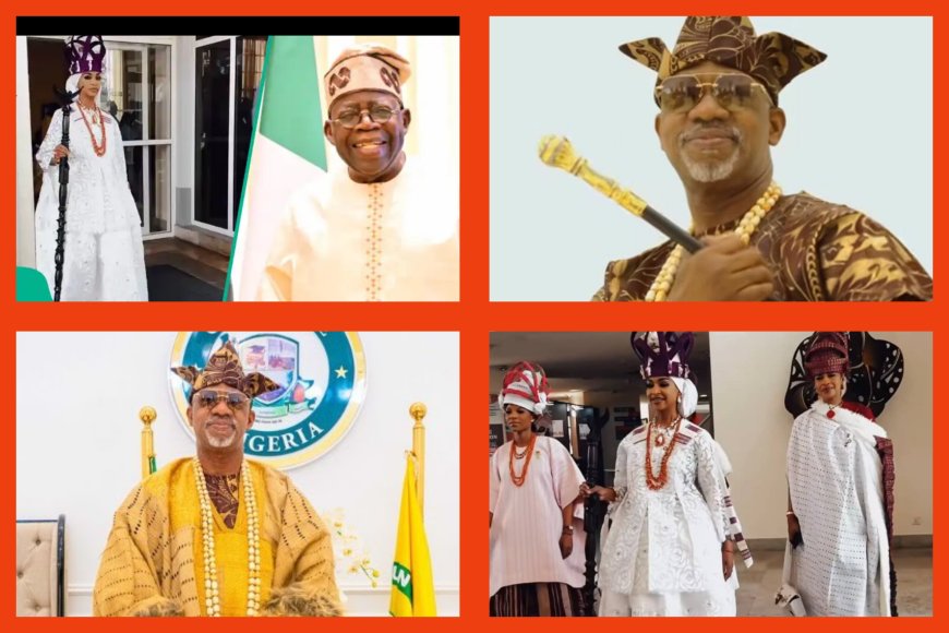 Ojude Oba 2025: Tinubu’s Minister of Arts, Culture Sets Internet on Fire, Attends Ogun Festival in Gorgeous Native Attire, Dapo Abiodun Slays in Regal Dansiki Outfit