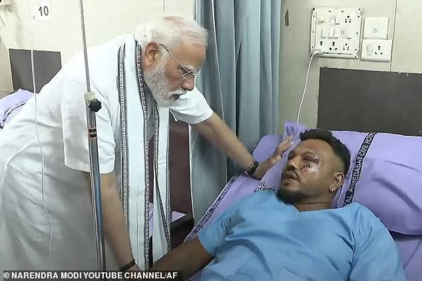 'At first, I Thought I was Dead. I Managed to Unbuckle Myself, Used My Leg to Push Through and crawled out', India Plane Crash Survivor Speaks