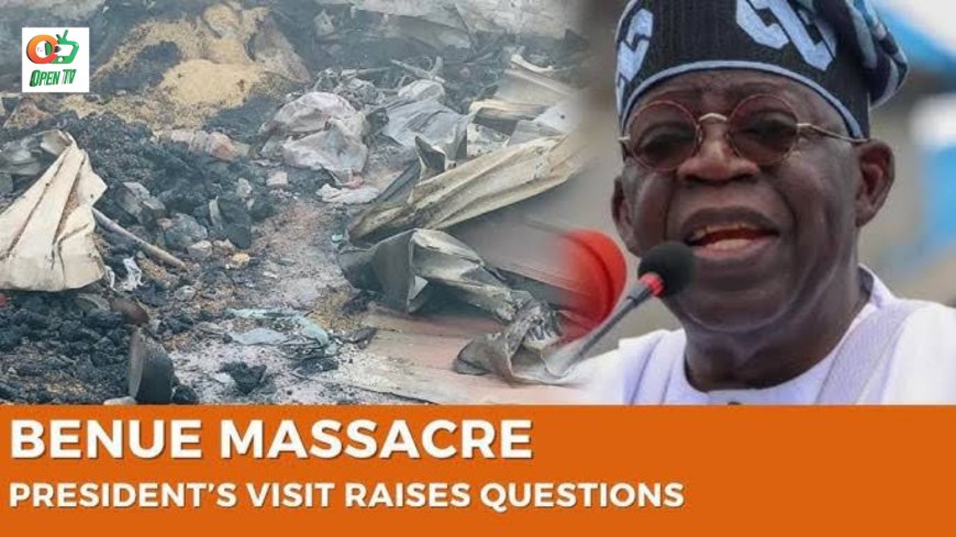 Tinubu’s Condolence Visit: Benue Government Declares Wednesday Public Holiday
