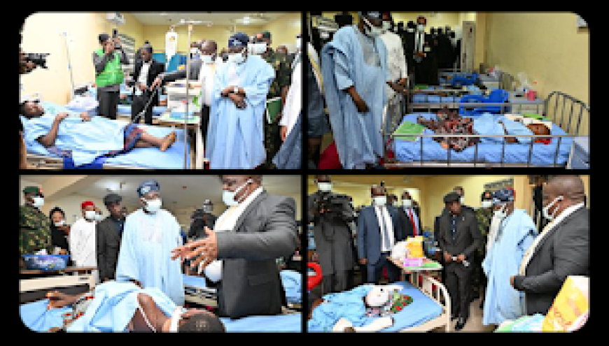 Follow Up: Tinubu Visits Injured Victims of Benue Killings at Teaching Hospital