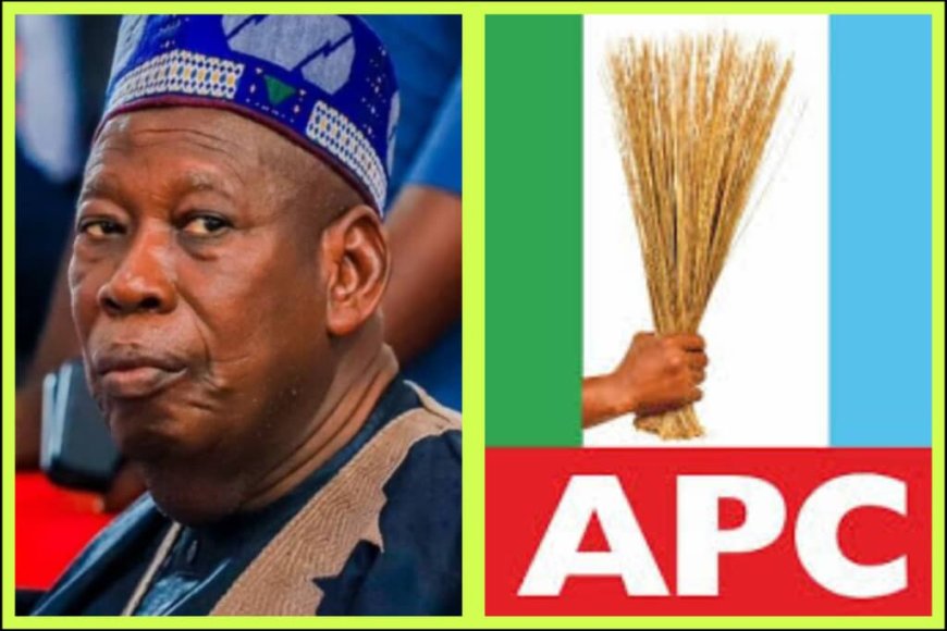JUST IN: Ganduje Resigns as APC National Chairman, Gives Reason