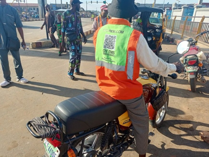 Oyo Government Bans Okada Riders Without QR Code Jackets