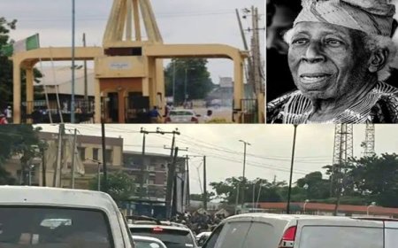 Confusion as Students Protest Against Renaming of Poly Ibadan, Block All Roads, Leave Commuters Stranded