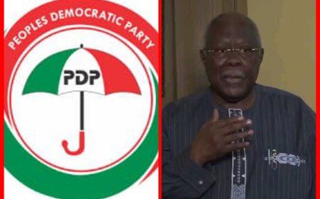 Bode George Laments Defection of PDP Founding Members to ADC, Says Defecting Members Are Suffering "Existential Imbecility" 
