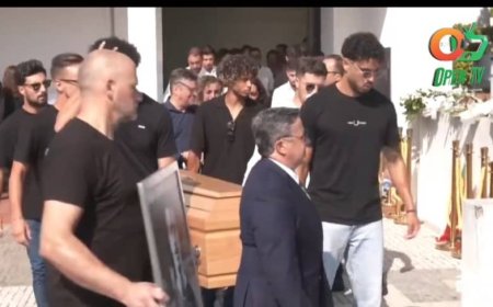 FOOTBALL MOURNS: Portuguese President, Prime Minister, Galaxy of Football Stars Gather to Pay Last Respect As Soccer Star Diogo Jota, His Brother, André Silva Were Laid to Rest at Gondomar