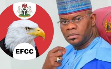 EFCC to Court: Order Yahaya Bello to Use The Ultra-Modern Hospital He Built in Kogi Instead of Traveling to UK