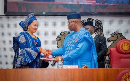 Akpabio Allegedly De-ranks Natasha, Replaces Her With Senator Representing Akwa Ibom North East, Aniekan Bassey