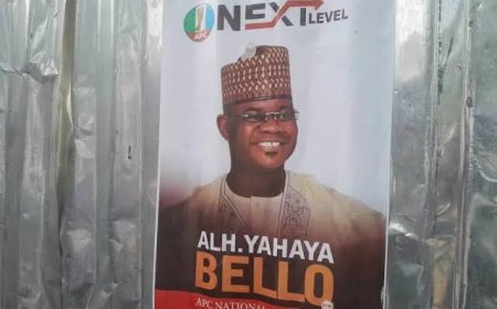 Drama as Yahaya Bello Disowns APC Chairmanship Campaign Posters Amid EFCC Embezzlement Case