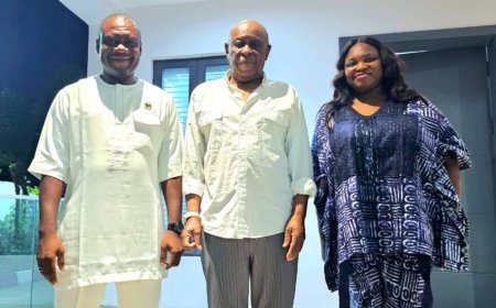Pelican Valley CEO, Ambassador Adeyemo, Wife, Celebrate Aremo Olusegun Osoba At 86