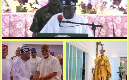 'Awujale Gave Me His Royal Blessing for A Second Term' Says President Tinubu, Confers New Titles on Governor Dapo Abiodun at Awujale's 8th Day Fidau Prayers