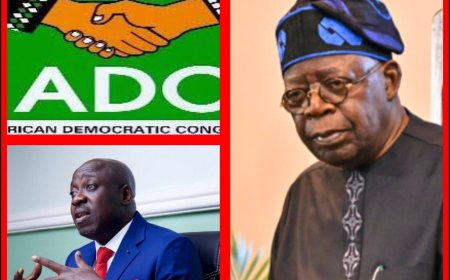 'Put an End to this Fiscal Recklessness, Focus on Meaningful Reform,' ADC Counsels Tinubu, Expresses Concerns Over Nigeria's Debt Profile