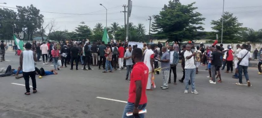 Rivers Youths Protest Against Alleged Attacks By Fulani Herdsmen in Ogoniland