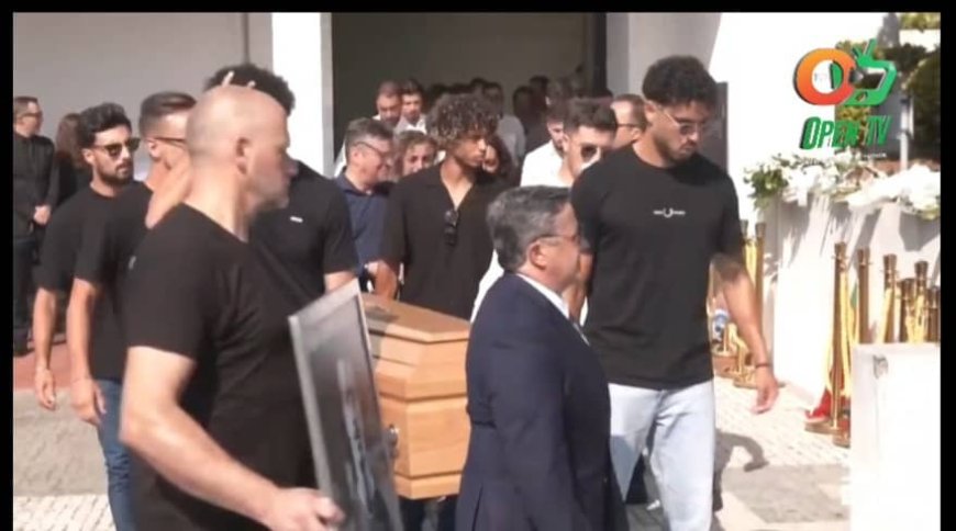 FOOTBALL MOURNS: Portuguese President, Prime Minister, Galaxy of Football Stars Gather to Pay Last Respect As Soccer Star Diogo Jota, His Brother, André Silva Were Laid to Rest at Gondomar
