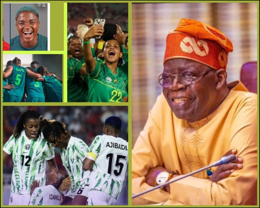 Tinubu Congratulates Super Falcons on 10th WAFCON Title