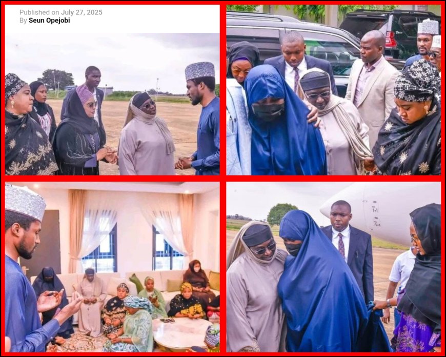 Former First Lady, Aisha Buhari, Children Relocate to Kaduna Residence of Former President