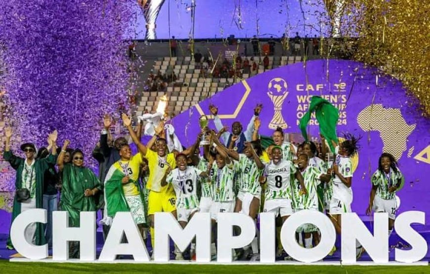 Super Falcons Earn ₦1.5 Billion Prize for Winning WAFCON 2024