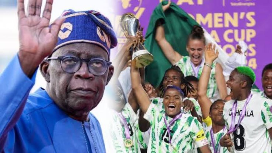 Women AFCON: " Honestly, I Didn’t Want to Watch The Match Because I Don't Want High Blood Pressure – Tinubu
