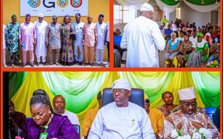 Abeokuta North LG Chairman Commissions Skills and Enterprise Development Centre, Pledges Commitment to Empowerment of Youths