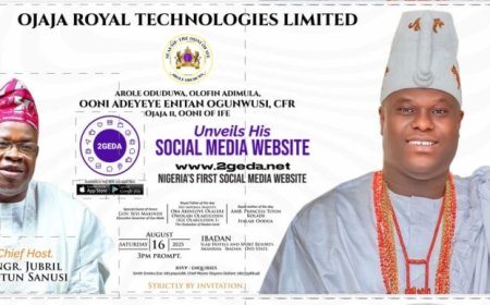 Tech Update:Nigeria Ready to Launch First Indigenous Social Media Platform, 2GEDA on August 16