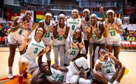 Basketball Champion: Nigeria Beats Mali 78–64, Wins Historic Fifth Straight AfroBasket Title, Becomes First African Country Ever to Achieve Feat