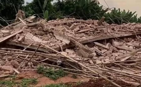 Tragedy Strikes as Hotel Under Construction Collapses, Kills Owner in Edo