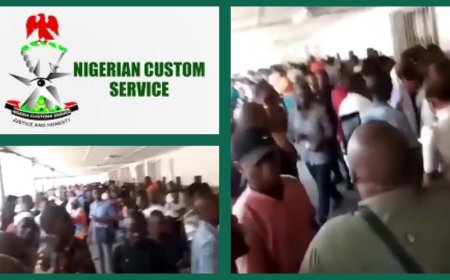 Renewed Hardship? Nigerians React As Video of Protesting Importers, Fleet Brokers Goes Viral