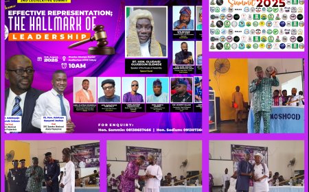 MAPOLY SRC Floats Legislative Summit: Honours Rector, DSA, NSCDC Boss, Legal Icon, Habeeb Whyte, OTN News CEO, Others